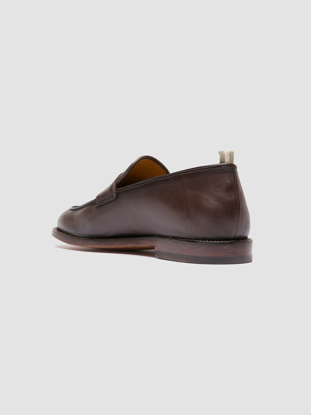 OPERA 001 - Brown Leather Penny Loafers - Image 4