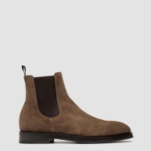 ORTEGA 003 - Brown Suede Chelsea Boots