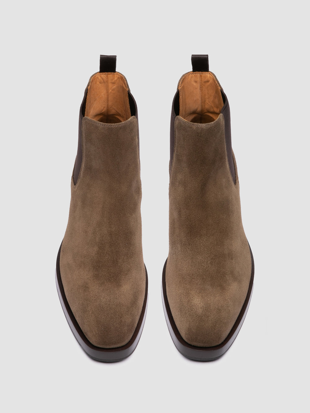 ORTEGA 003 - Brown Suede Chelsea Boots - Image 2