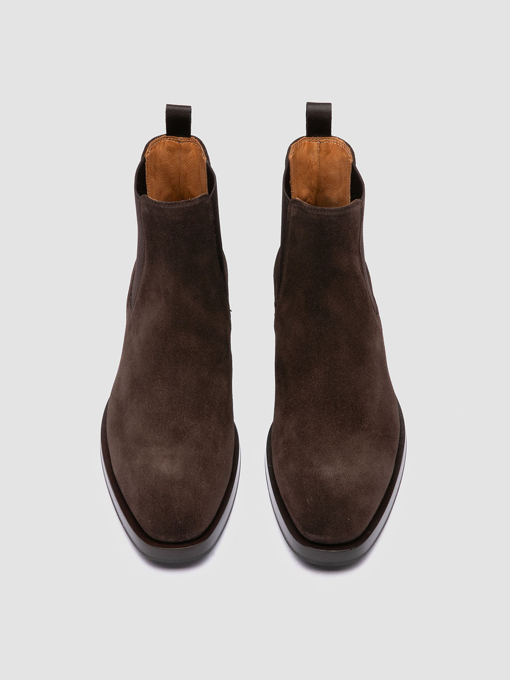 ORTEGA 003 - Brown Suede Chelsea Boots - Image 3