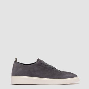 PLUMA 001 - Blue Suede Low Top Sneakers