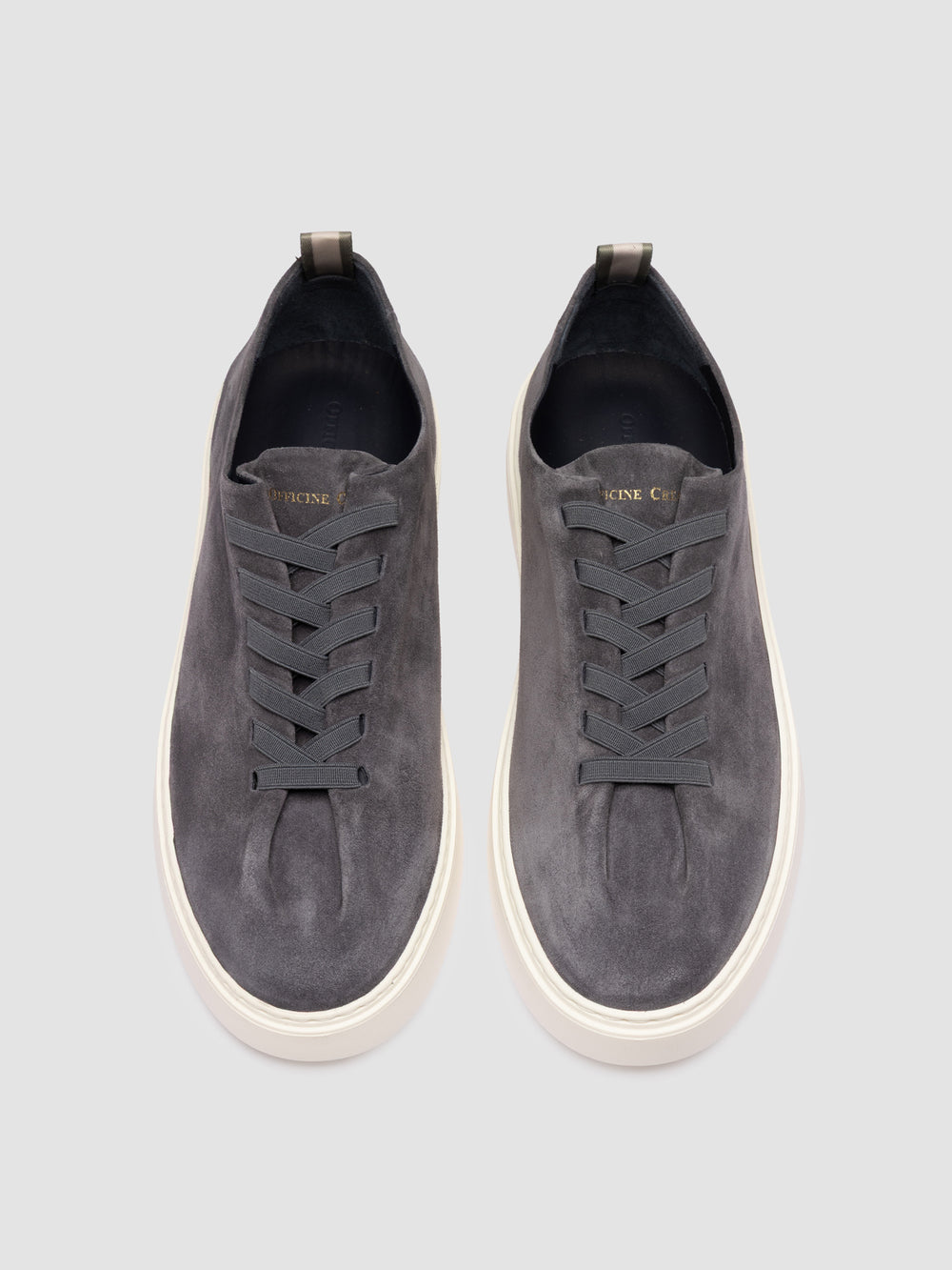 PLUMA 001 - Blue Suede Low Top Sneakers - Image 2