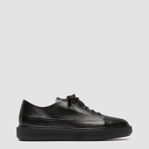 RELEASE 001 - Black Leather Sneakers