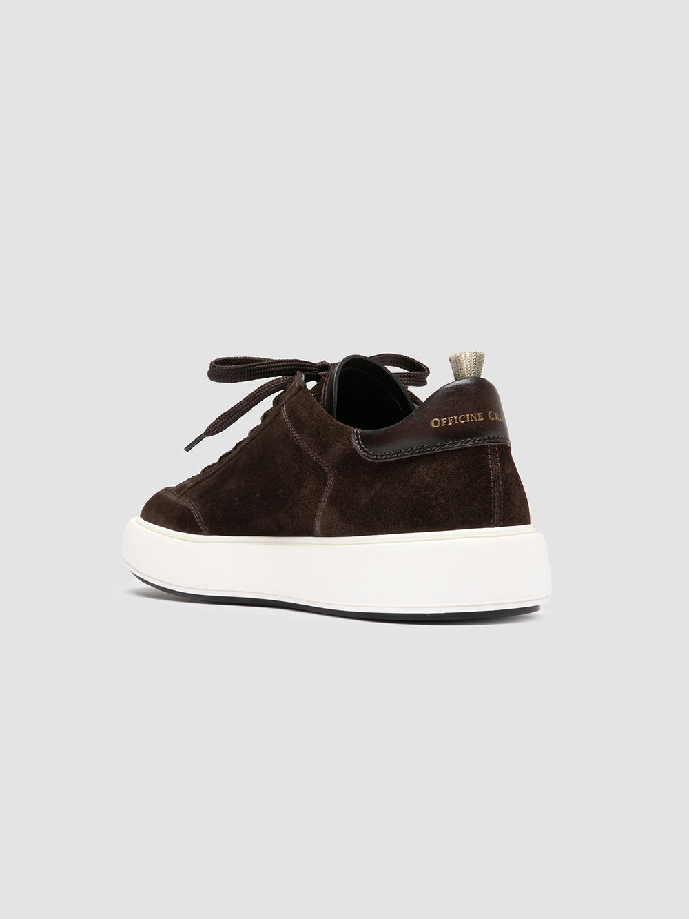 SEQUEL 002 - Brown Suede and Leather Sneakers - Image 4