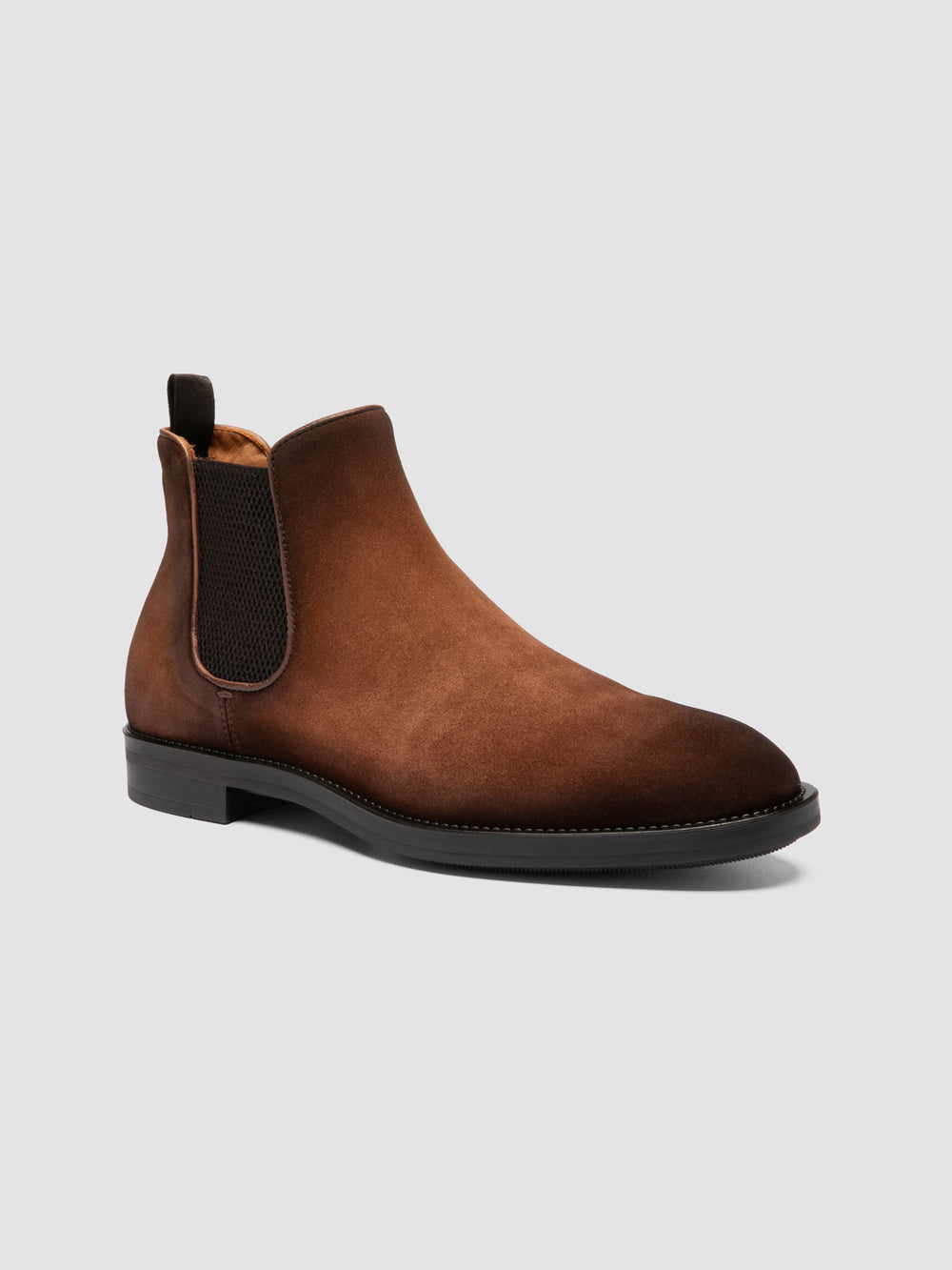 SILENT 003 - Brown Suede Chelsea Boots - Image 3