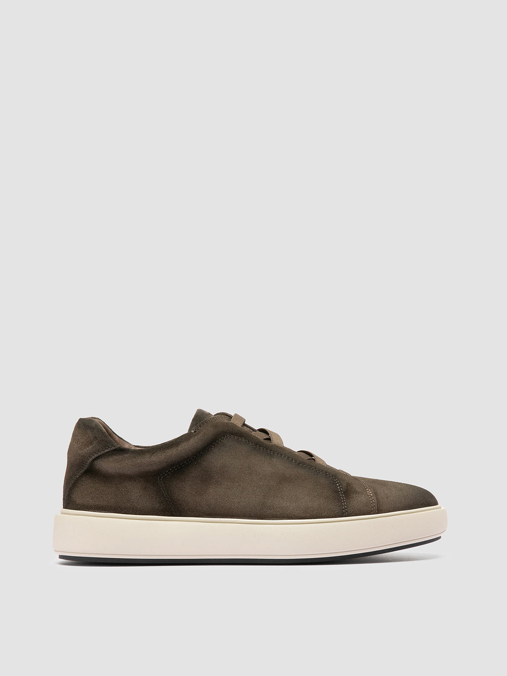 SLOUCH 001 - Green Suede Sneakers