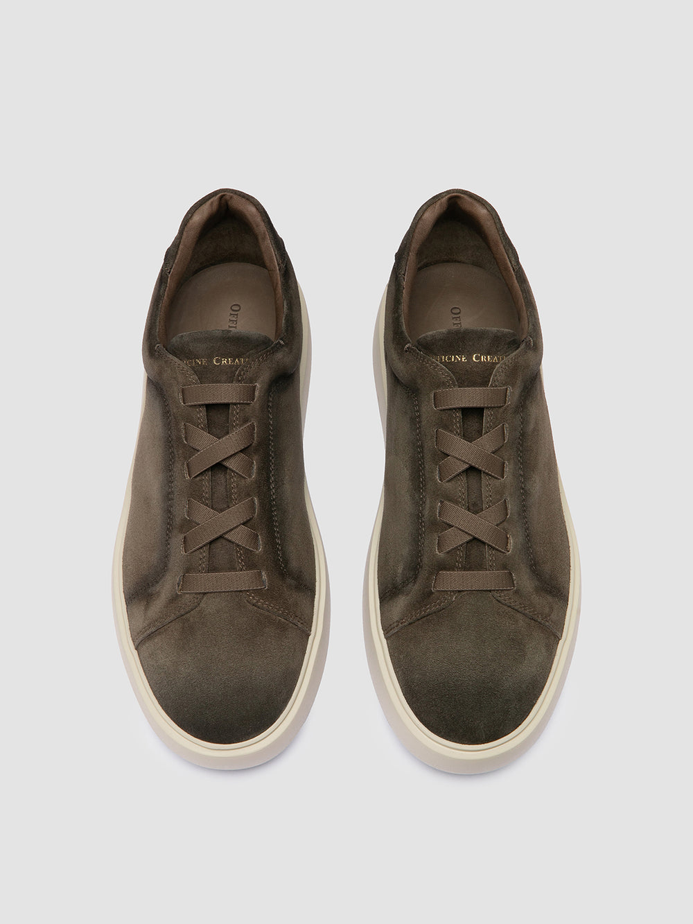 SLOUCH 001 - Green Suede Sneakers - Image 2