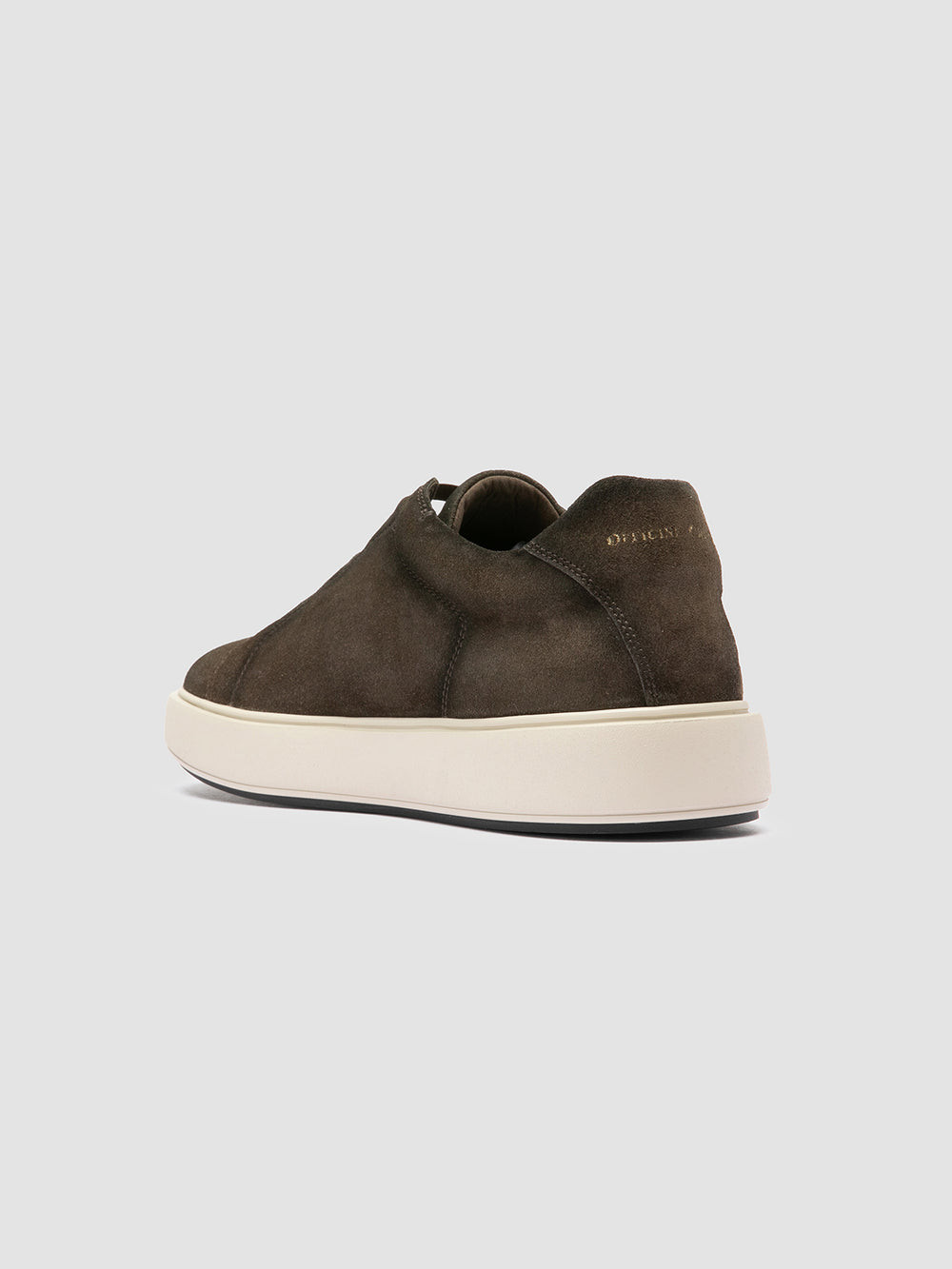 SLOUCH 001 - Green Suede Sneakers - Image 4