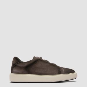 SLOUCH 001 - Grey Suede Sneakers