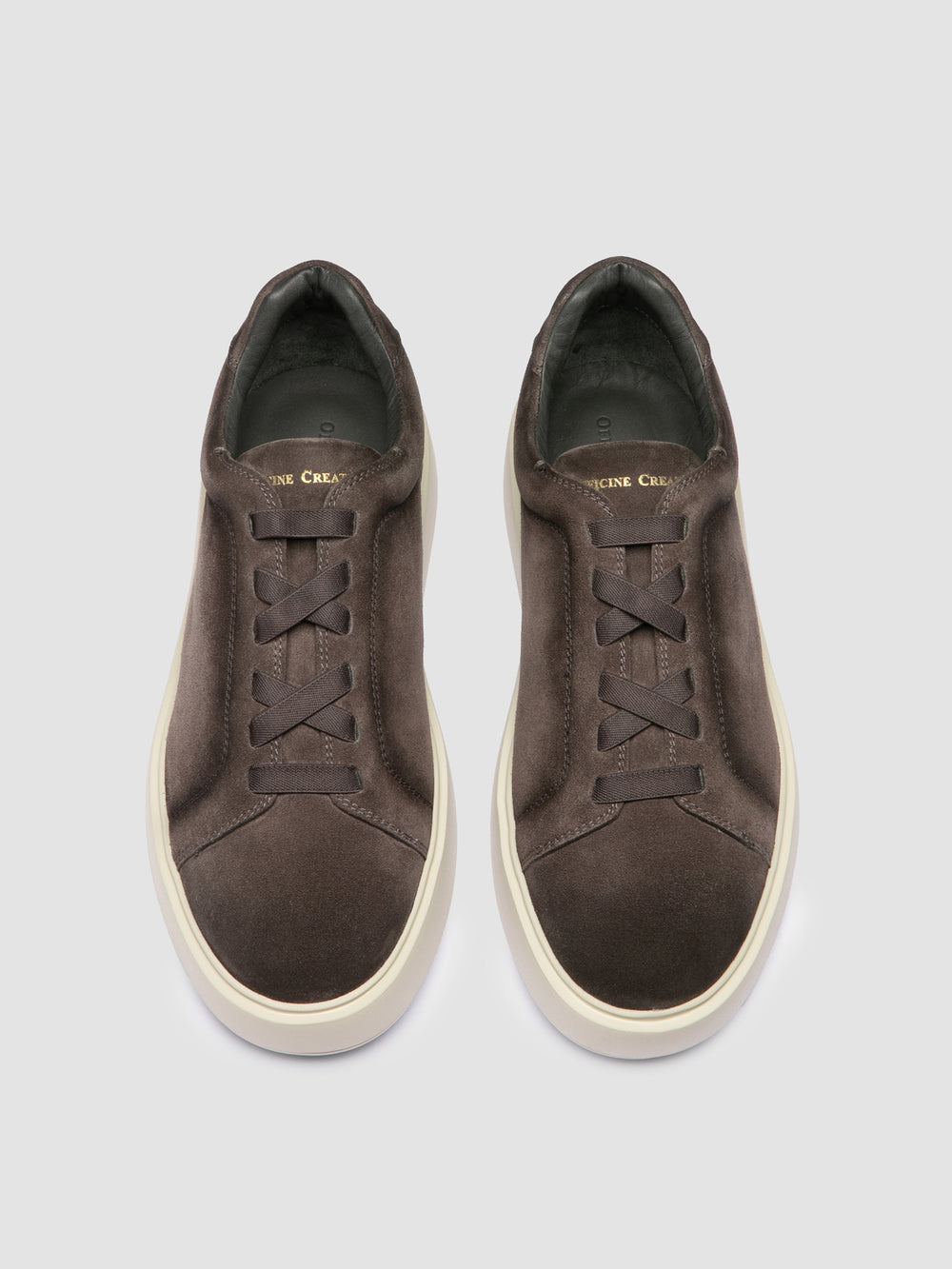 SLOUCH 001 - Grey Suede Sneakers - Image 2