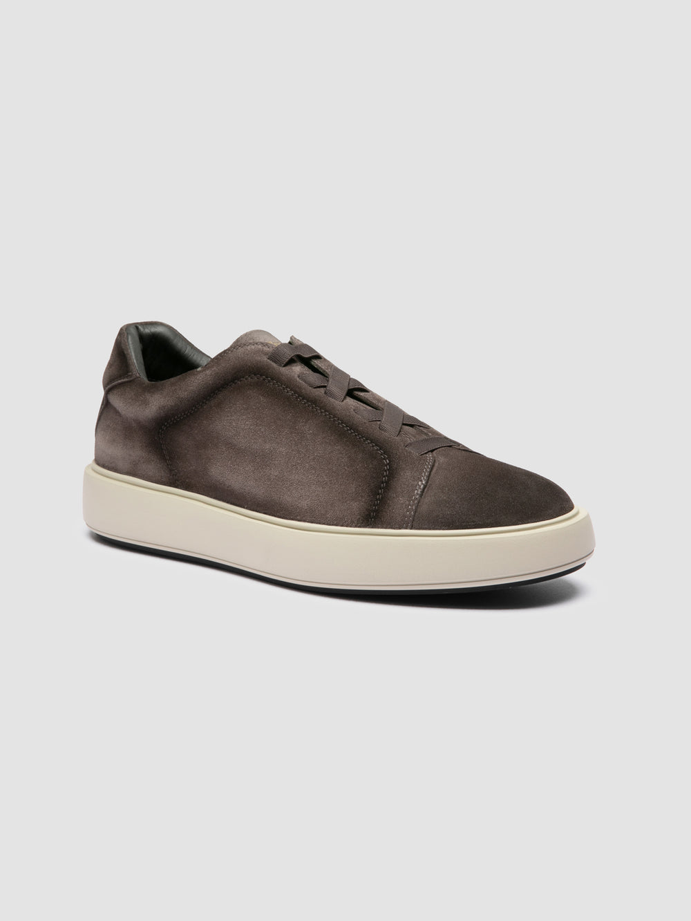 SLOUCH 001 - Grey Suede Sneakers - Image 3