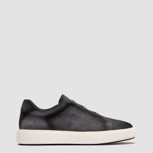 SLOUCH 001 - Blue Suede Sneakers