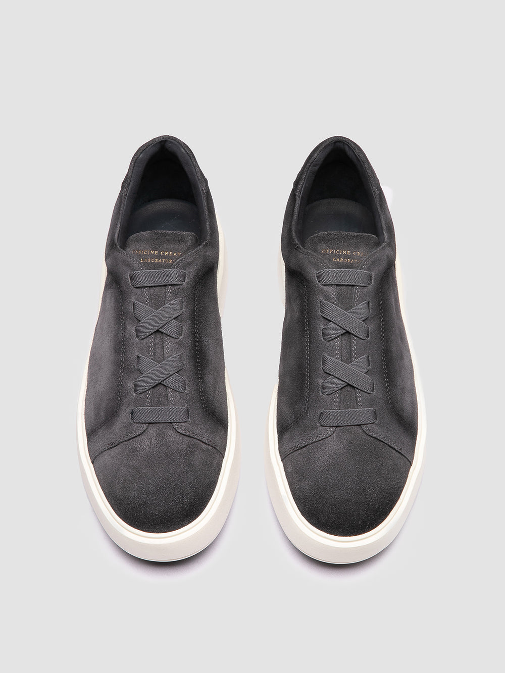 SLOUCH 001 - Blue Suede Sneakers - Image 2