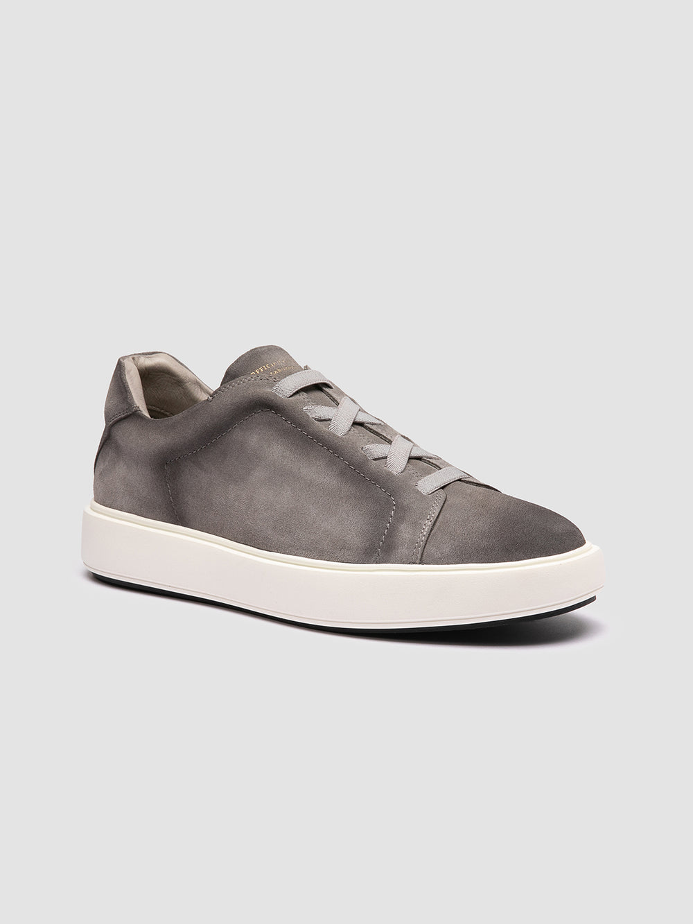 SLOUCH 001 - Grey Suede Sneakers - Image 3