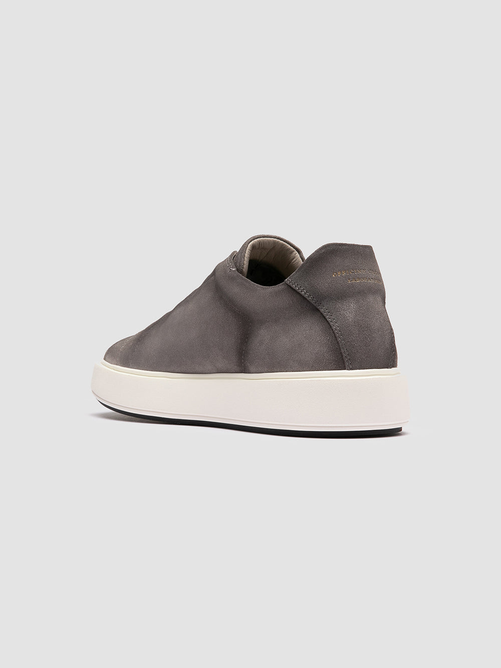 SLOUCH 001 - Grey Suede Sneakers - Image 4