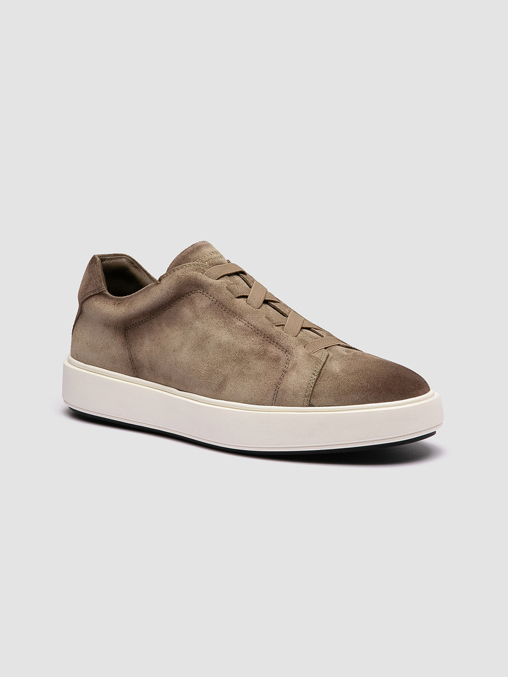 SLOUCH 001 - Taupe Suede Sneakers - Image 3
