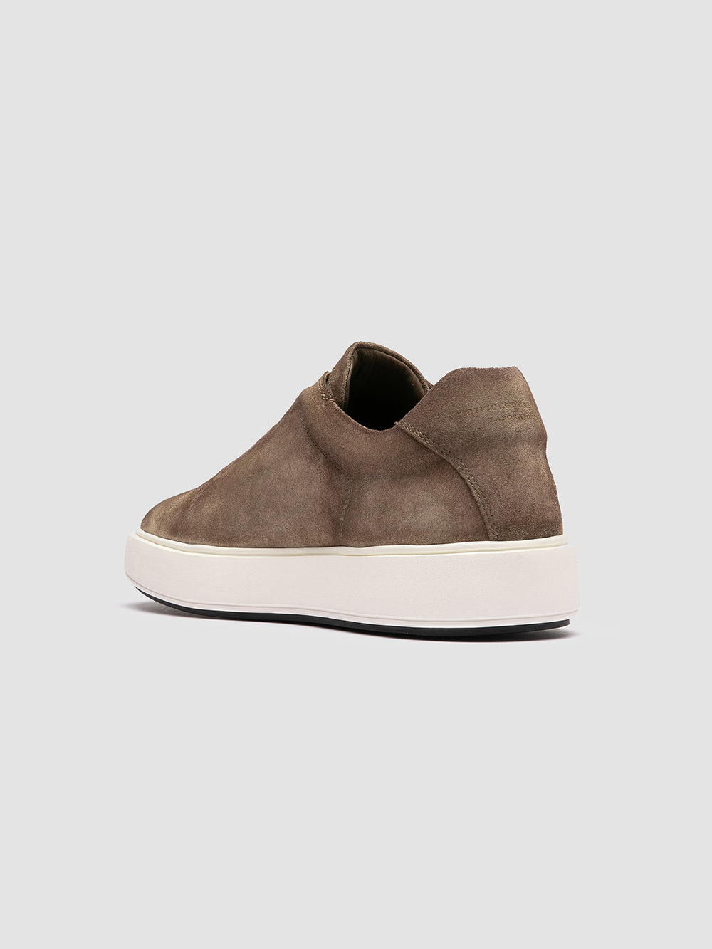 SLOUCH 001 - Taupe Suede Sneakers - Image 4