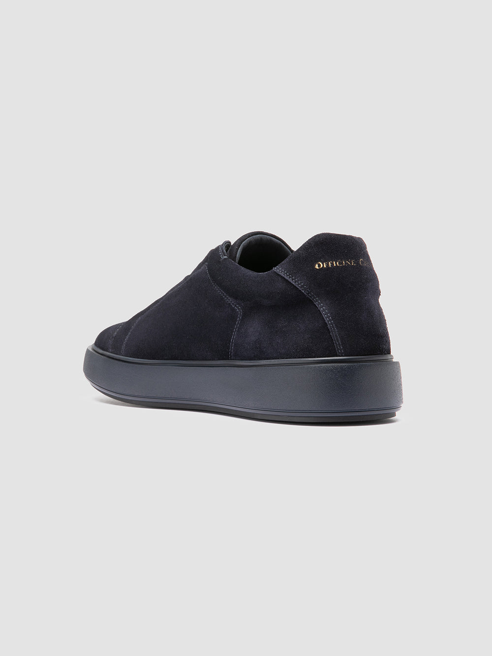 SLOUCH 001 - Navy Suede Sneakers - Image 4