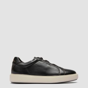 SLOUCH 001 - Brown Leather Low Top Sneakers