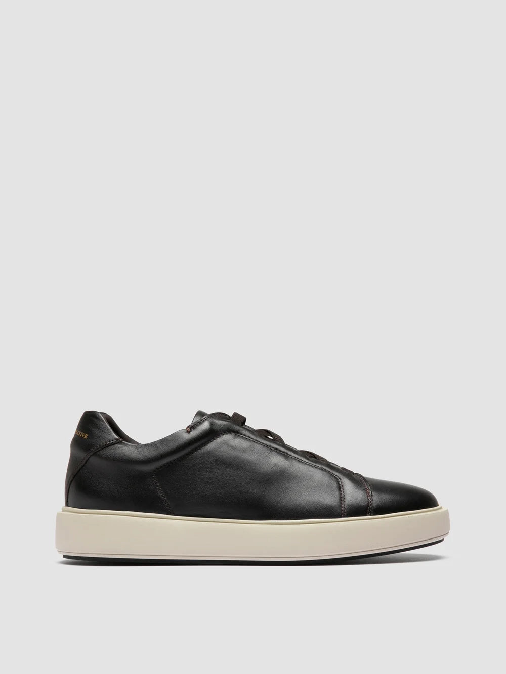 SLOUCH 001 - Brown Leather Low Top Sneakers