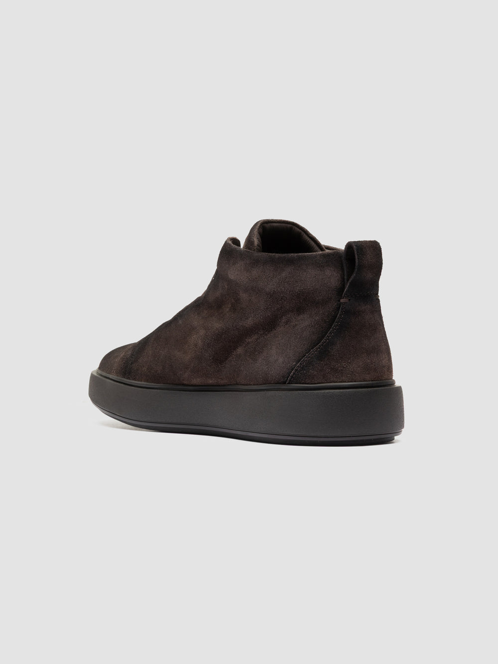 SLOUCH 005 - Brown Suede High Top Sneakers - Image 4