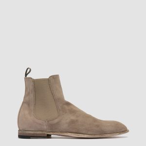 SOLITUDE 004 - Taupe Suede Chelsea Boots