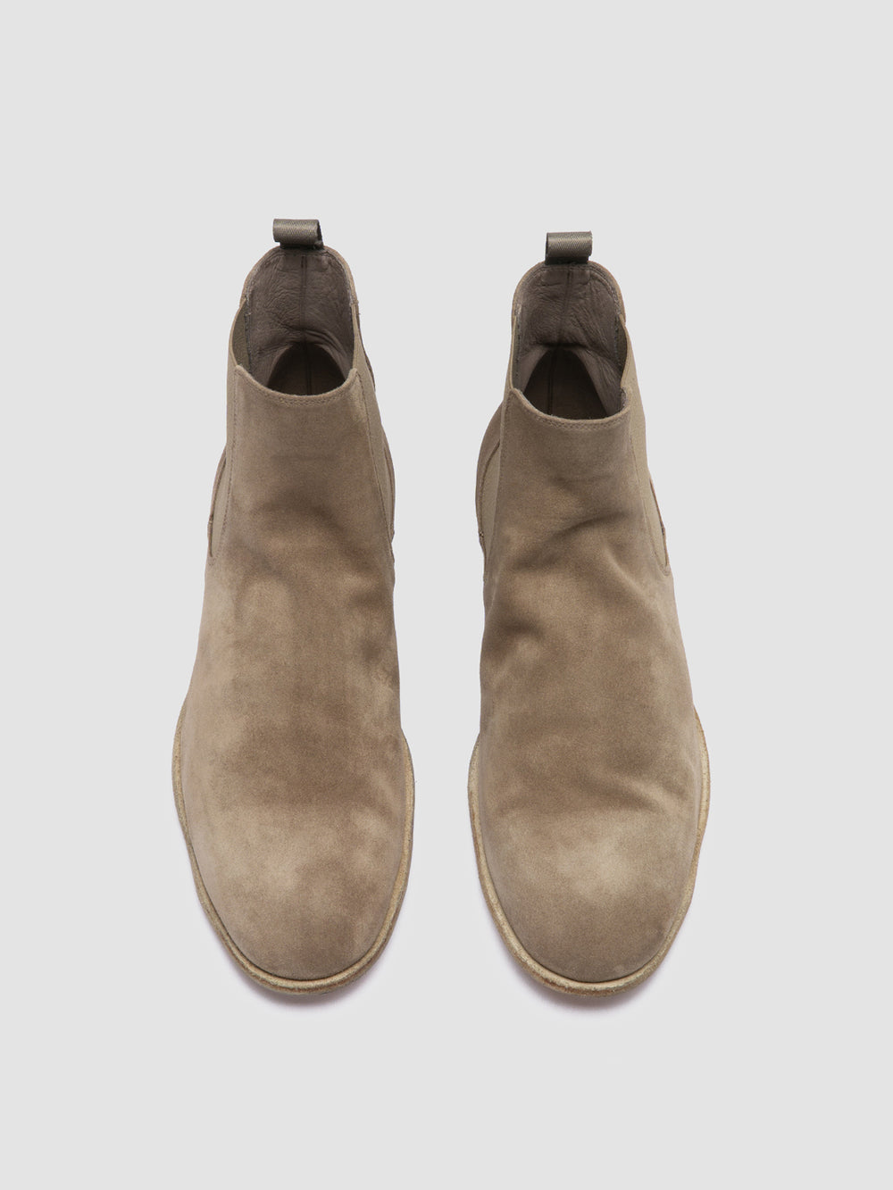 SOLITUDE 004 - Taupe Suede Chelsea Boots - Image 2