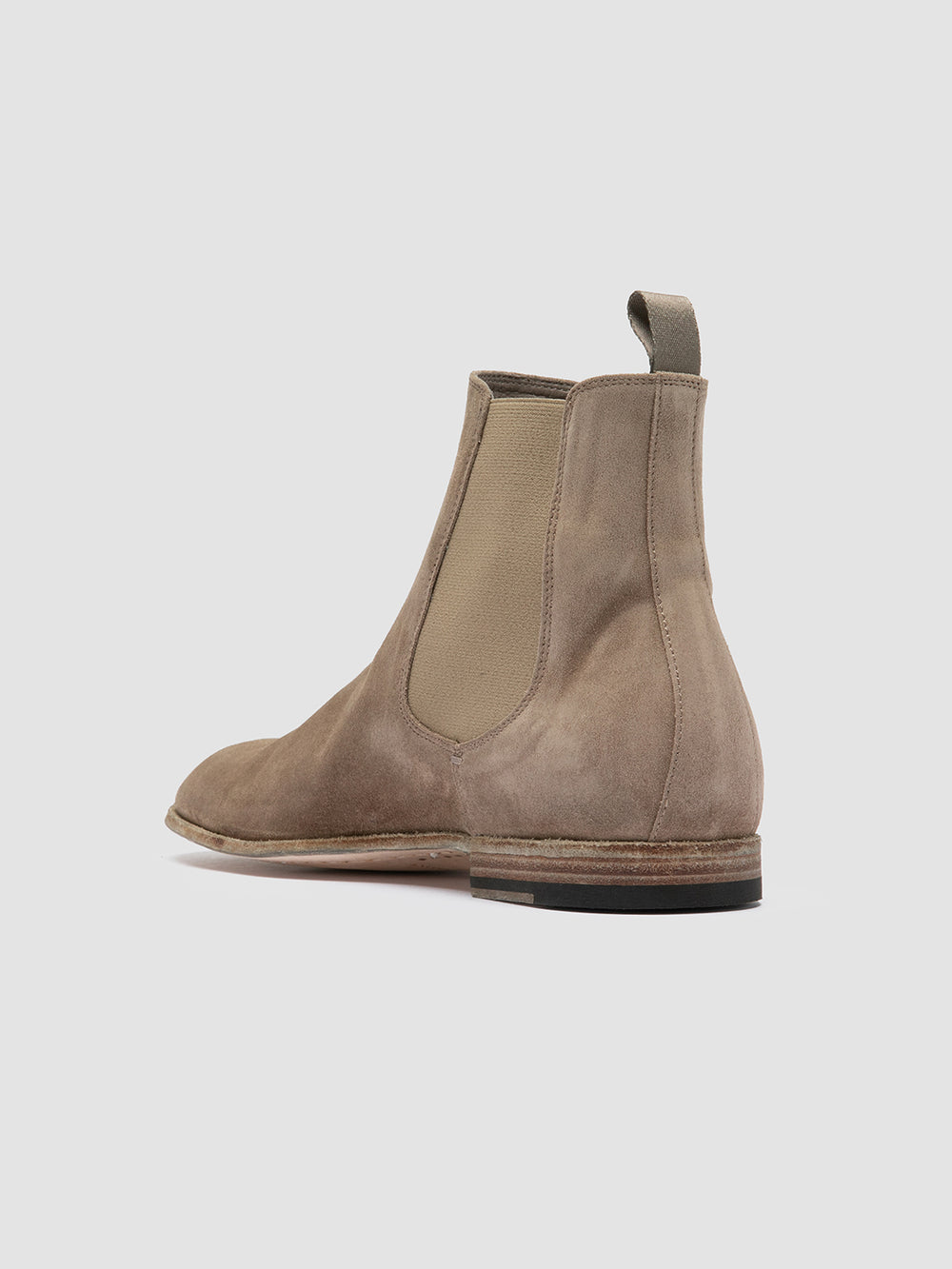 SOLITUDE 004 - Taupe Suede Chelsea Boots - Image 4