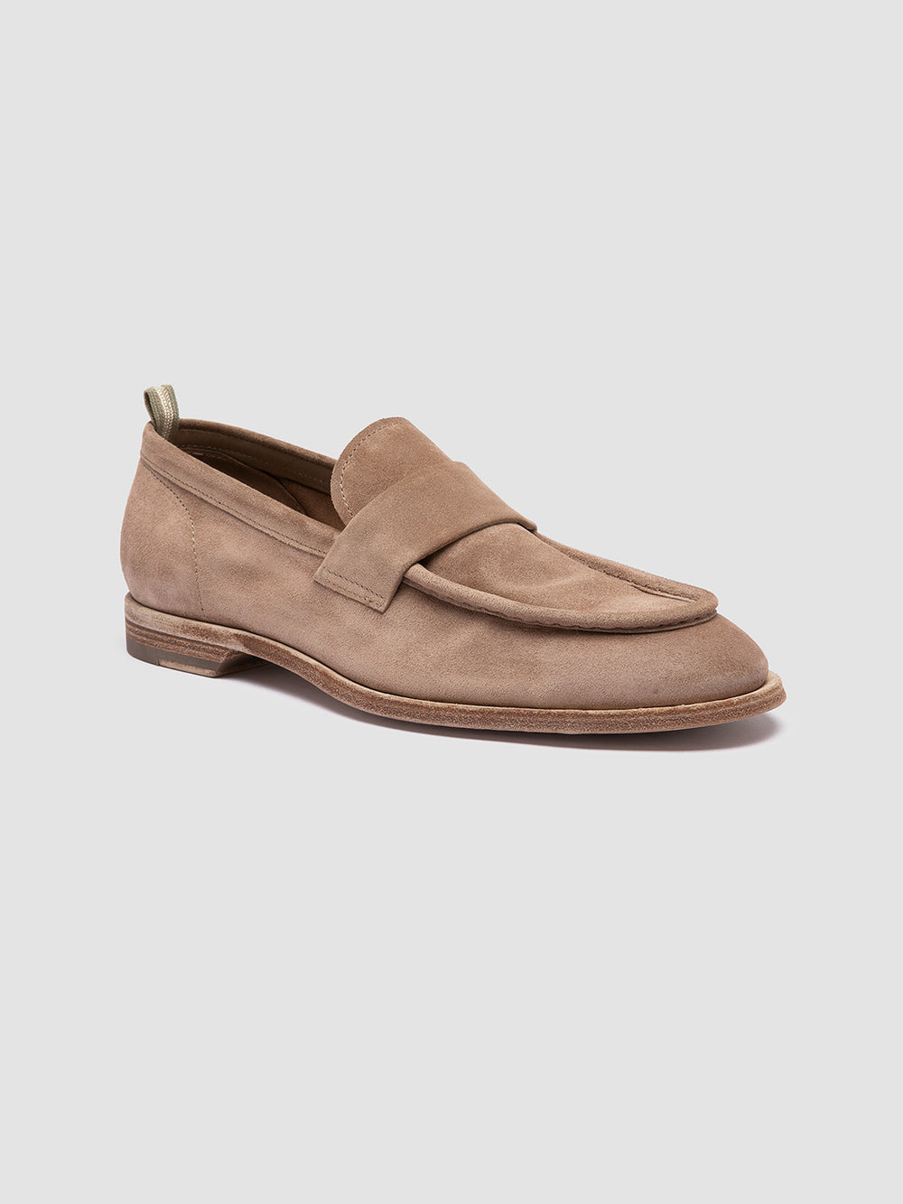SOUND 001 - Taupe Suede Penny Loafers - Image 3