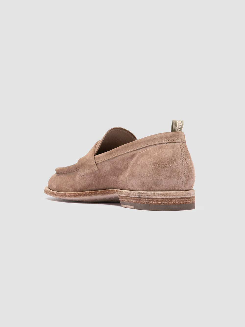 SOUND 001 - Taupe Suede Penny Loafers - Image 4
