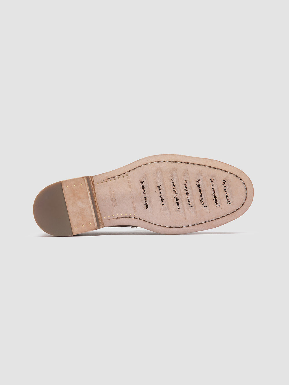 SOUND 001 - Taupe Suede Penny Loafers - Image 5