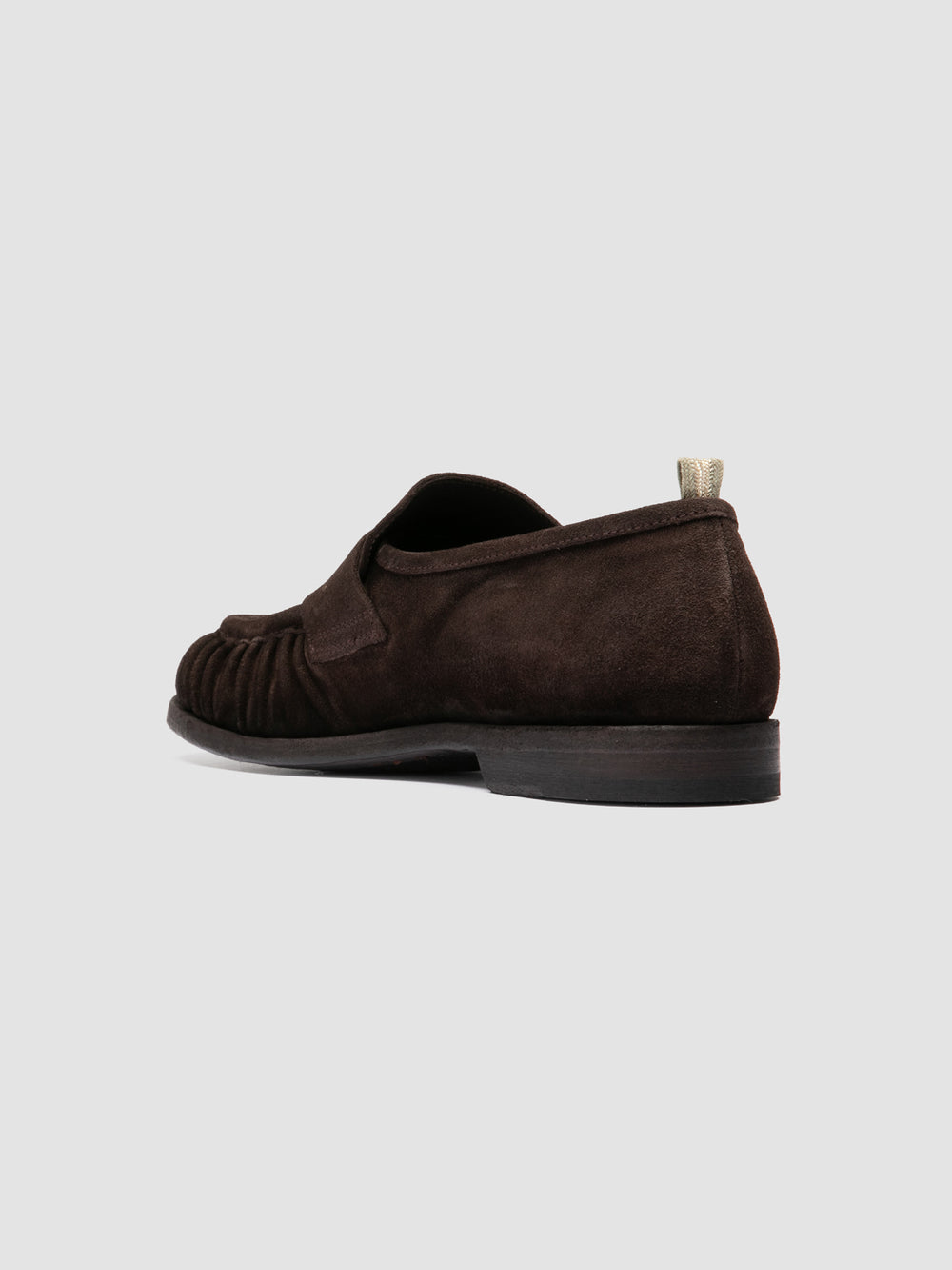 SOUND 008_W - Brown Suede Penny Loafers - Image 4
