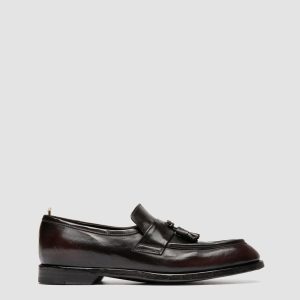 SOUND 011_W  - Brown Leather Tassel Loafers