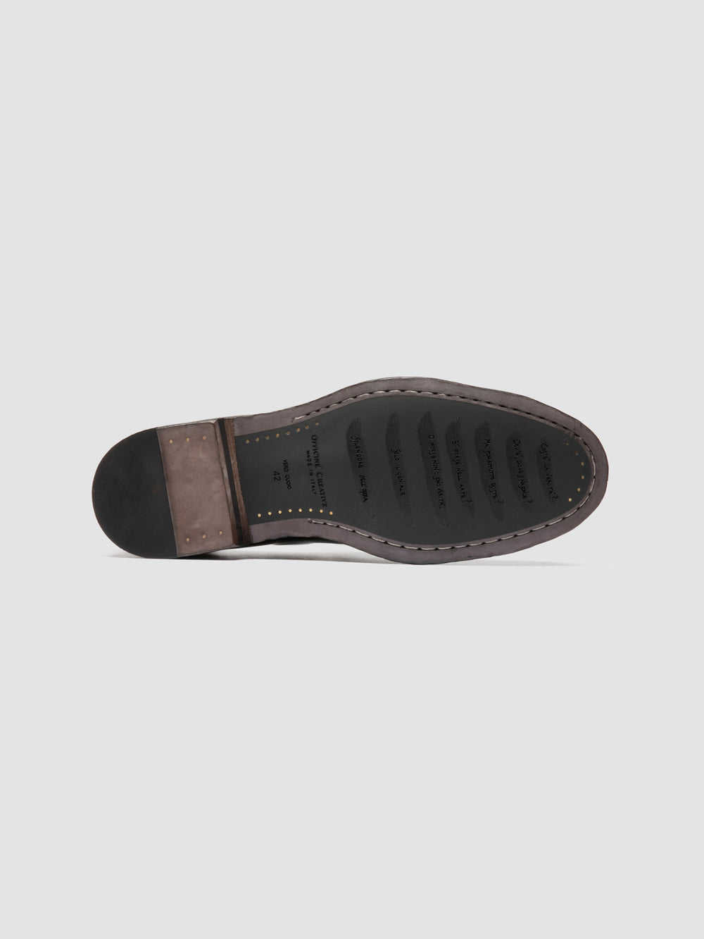 SOUND 011_W - Brown Leather Tassel Loafers - Image 5