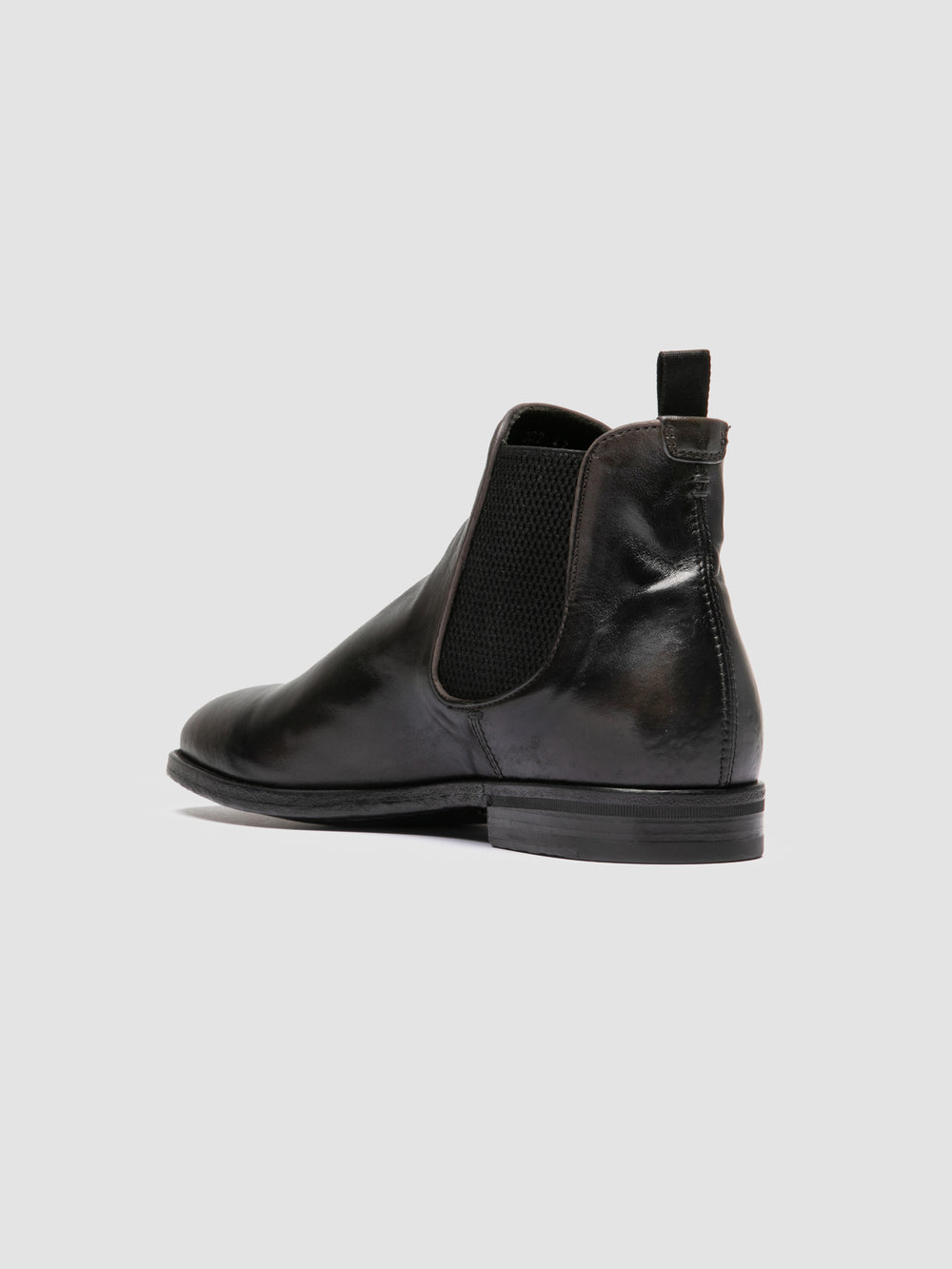 VANDERBILT CAOU 002 - Grey Leather Chelsea Boots - Image 4