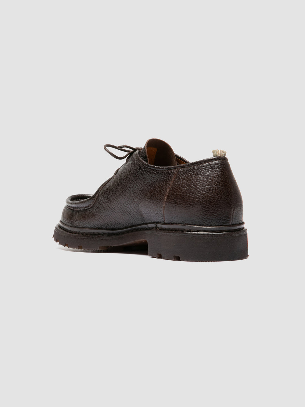 VOLCOV FLEXI 001 - Brown Leather Derby Shoes - Image 4