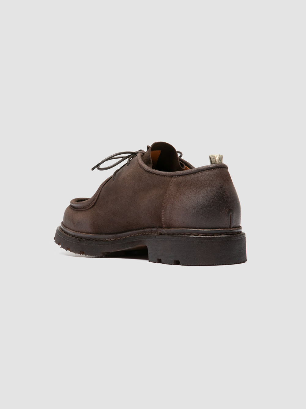 VOLCOV FLEXI 001 - Brown Suede Derby Shoes - Image 4