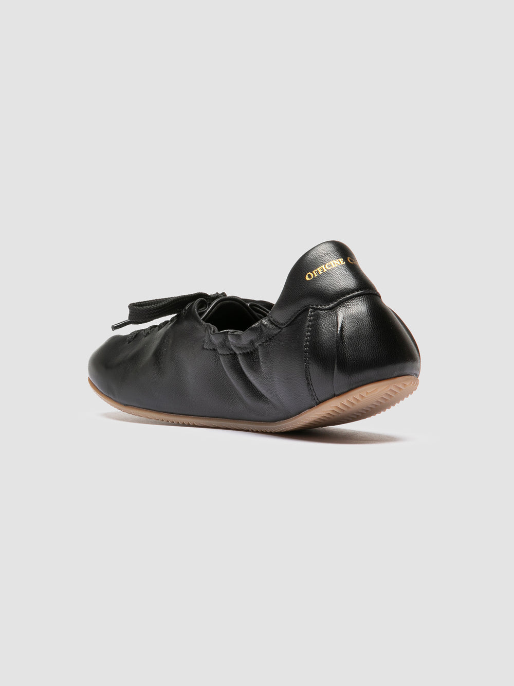 BALLET 101 - Black Leather Sneakers - Image 4