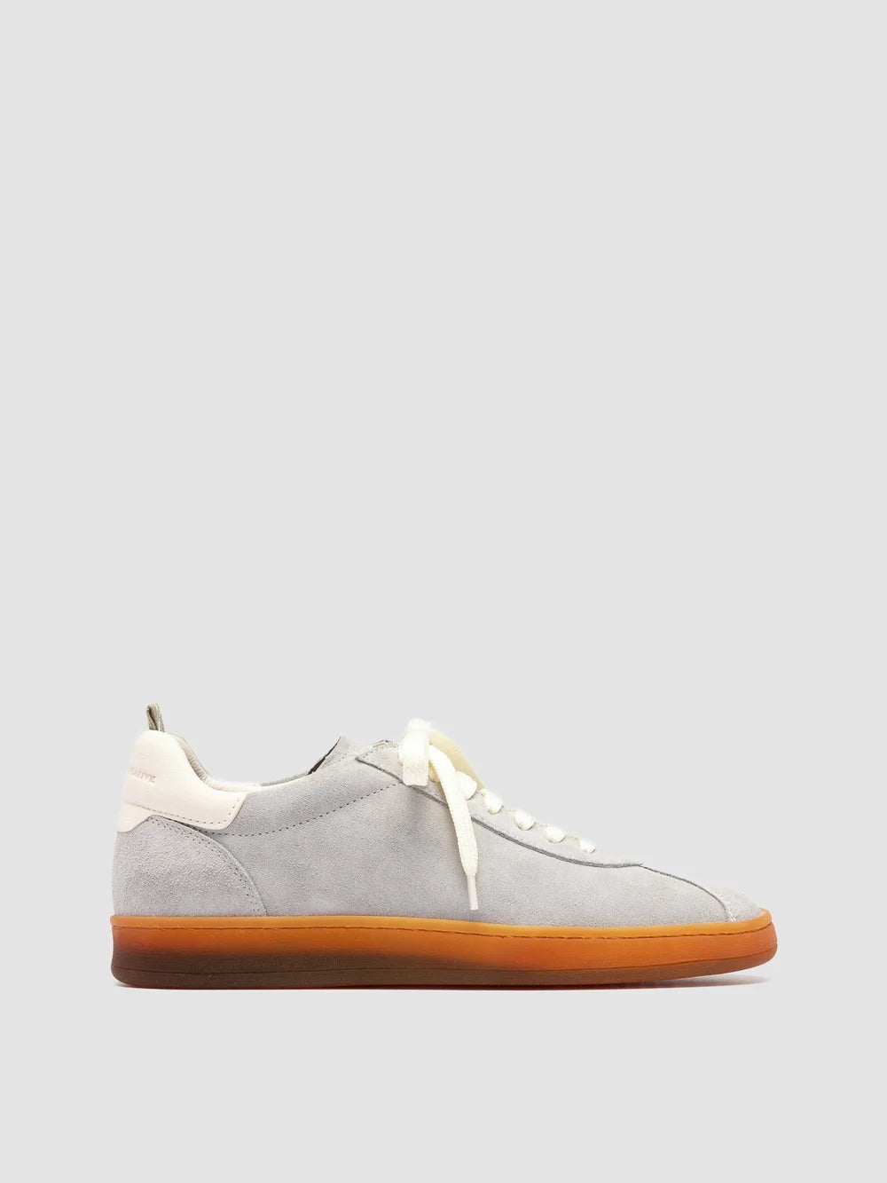 GINNASIO 101 - Grey Leather and Suede Sneakers