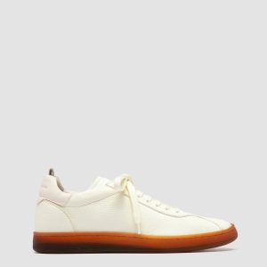 GINNASIO 101 - White Leather Sneakers