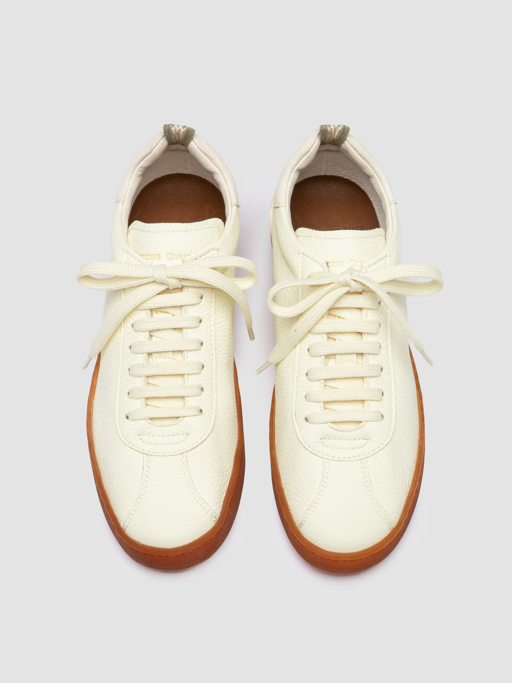 GINNASIO 101 - White Leather Sneakers - Image 2