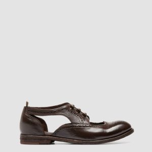 KALLIOPI 005 - Brown Leather Derby Shoes