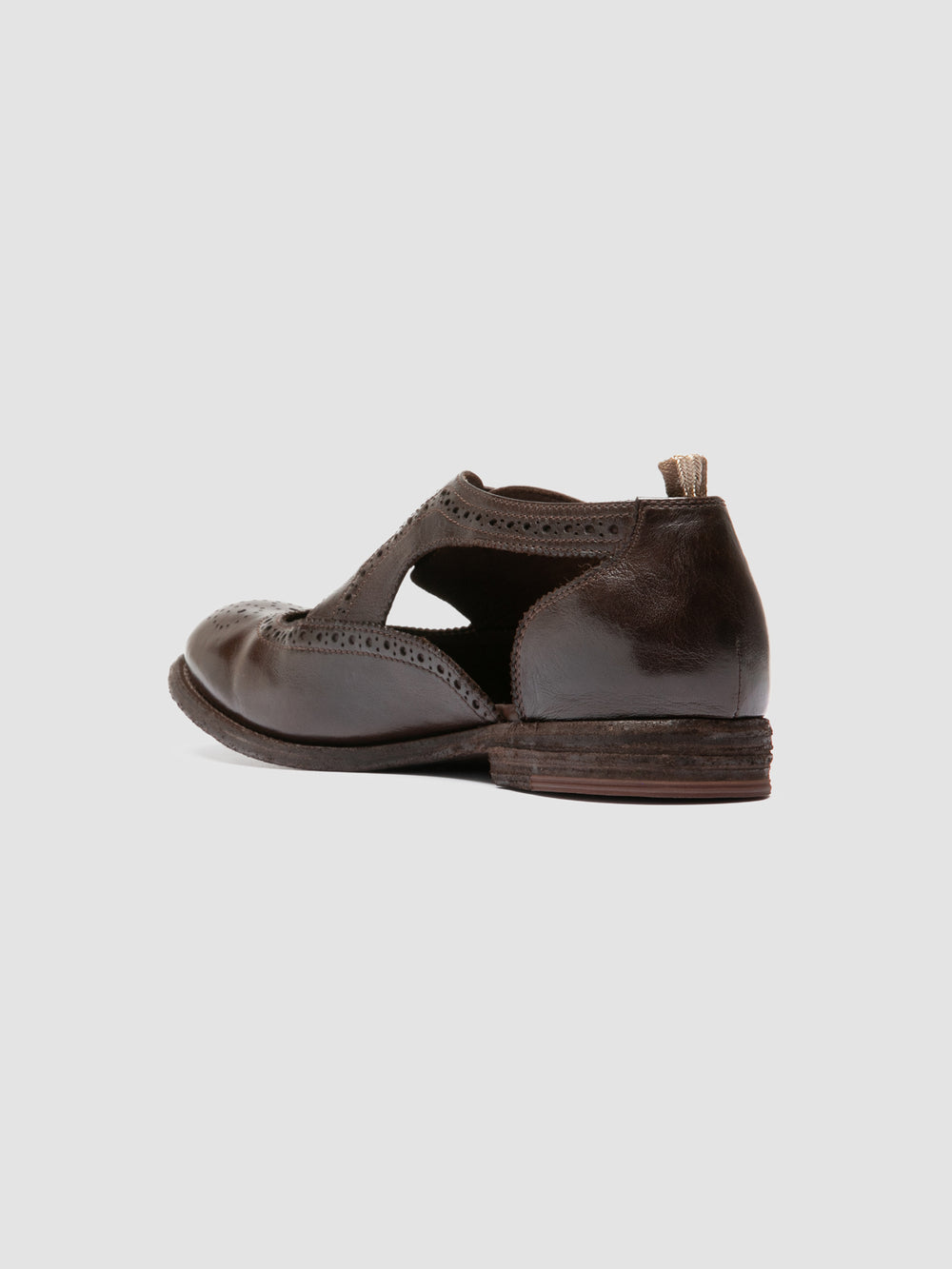 KALLIOPI 005 - Brown Leather Derby Shoes - Image 4