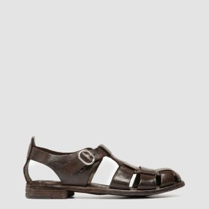 LEXIKON 536 - Brown Leather Sandals
