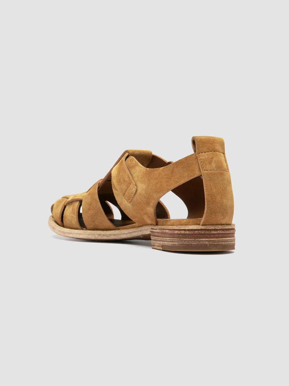 LEXIKON 536 - Camel Suede Sandals - Image 4
