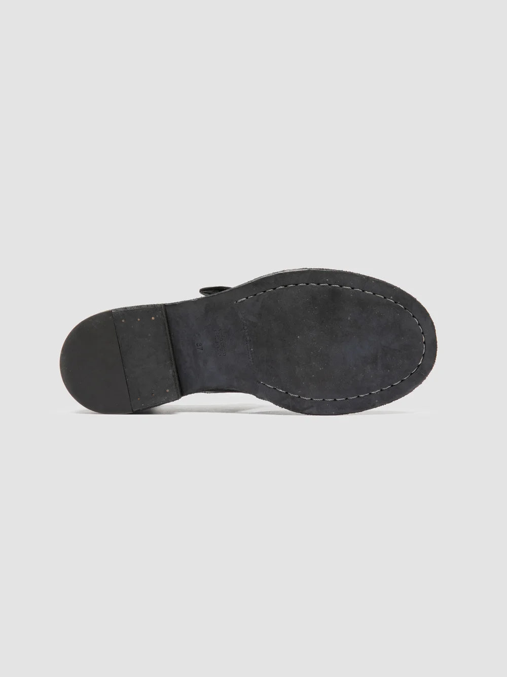 RUGGED 119 - Black Leather Monk shoes - Image 5